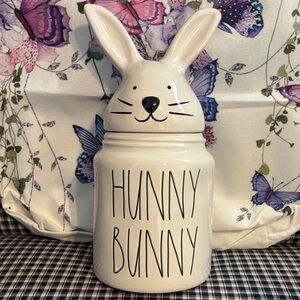 Rae Dunn Artisan Collection Ceramic Bunny Jar